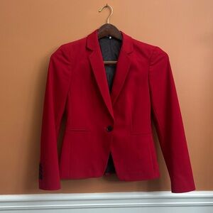 Express Vibrant Red Women's Blazer